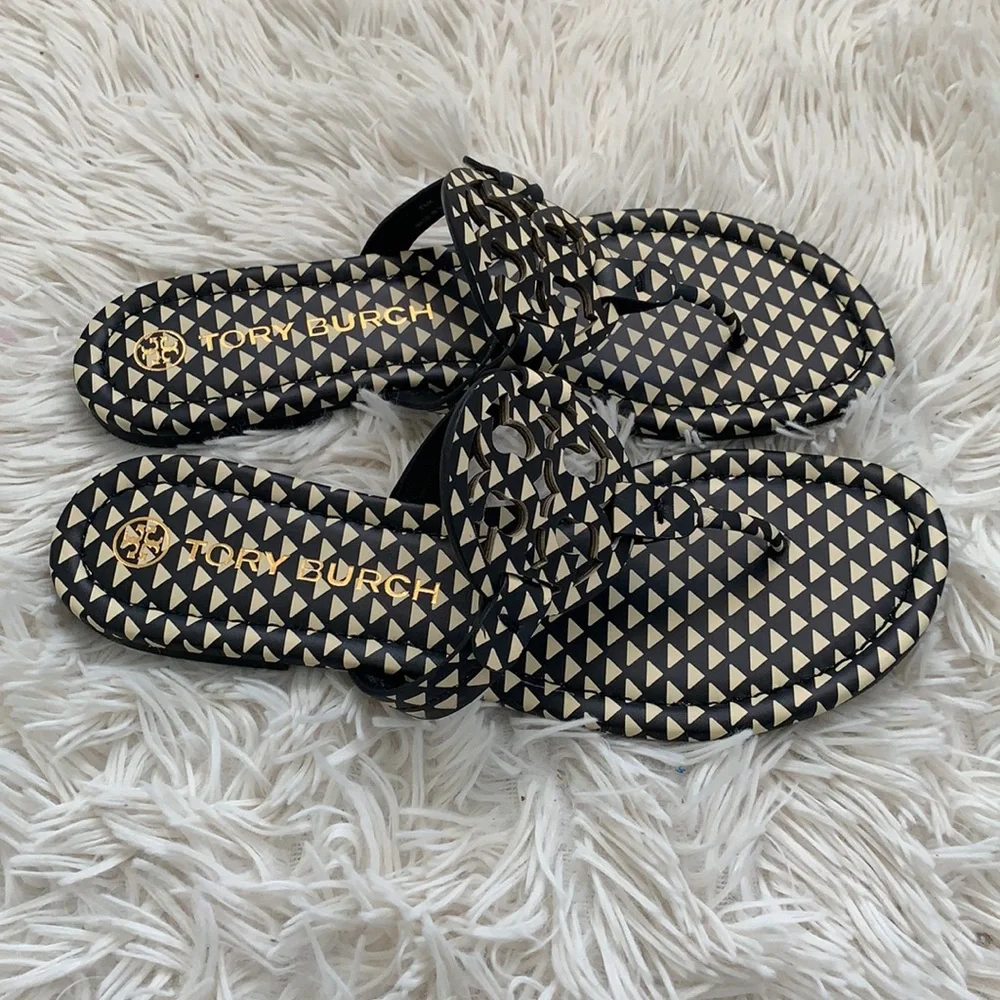 Tory Burch Miller sandals triangle geo sandal